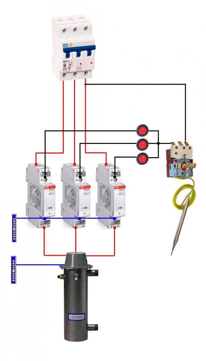 Схема подключения электрокотла в частном доме - всё об отоплении