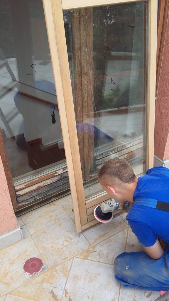 Реставрация деревянного окна