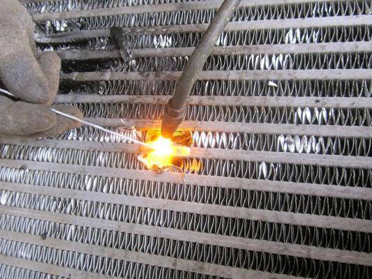 Чем и как запаять алюминиевый радиатор – лучший и надёжный способ