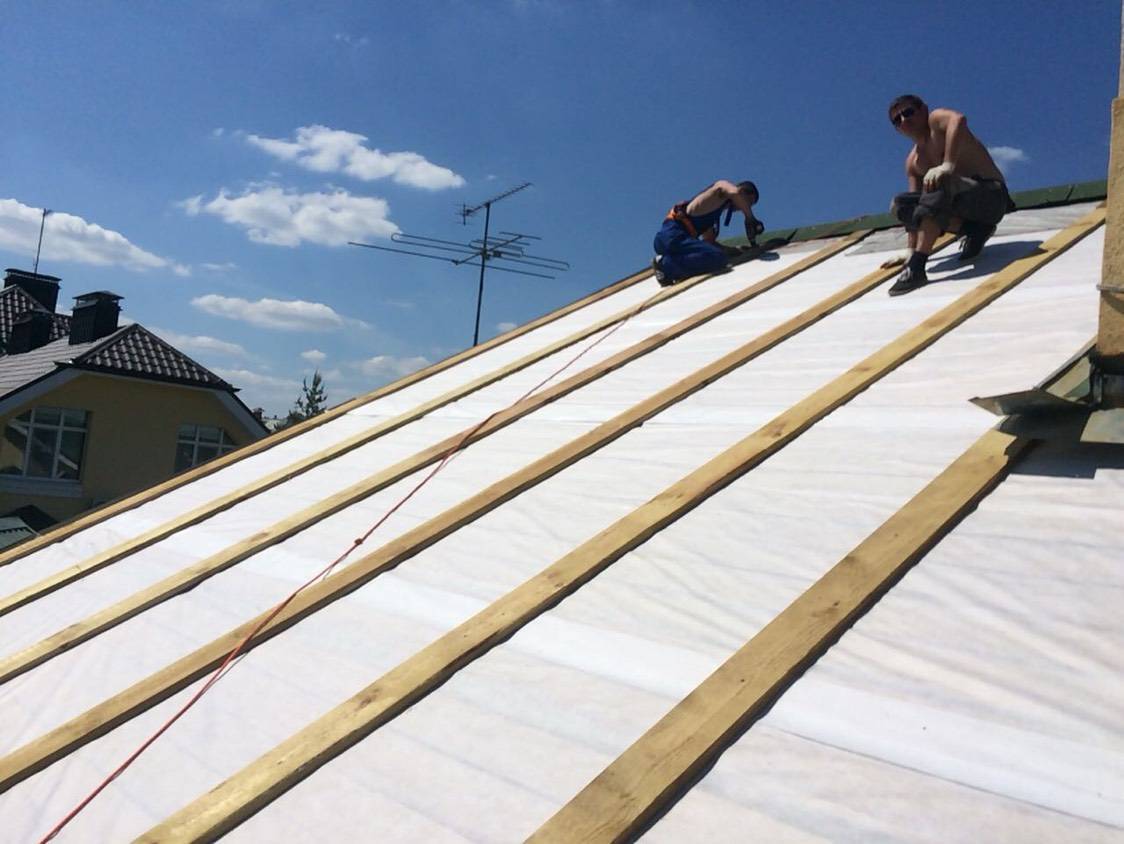 Теплая крыша: этапы работы и материалы