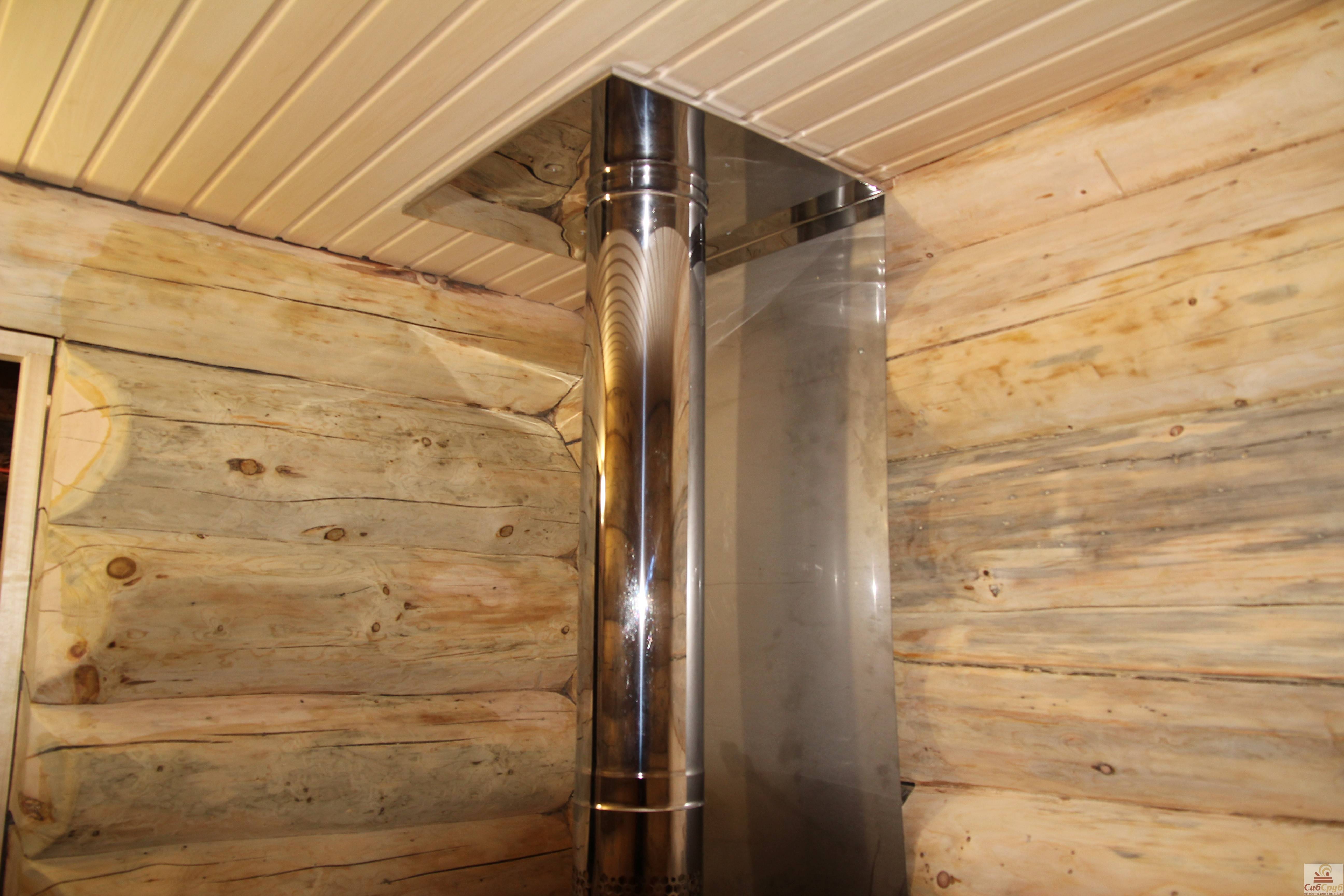 Изоляция дымохода в бане — чем обмотать и утеплить металлическую трубу