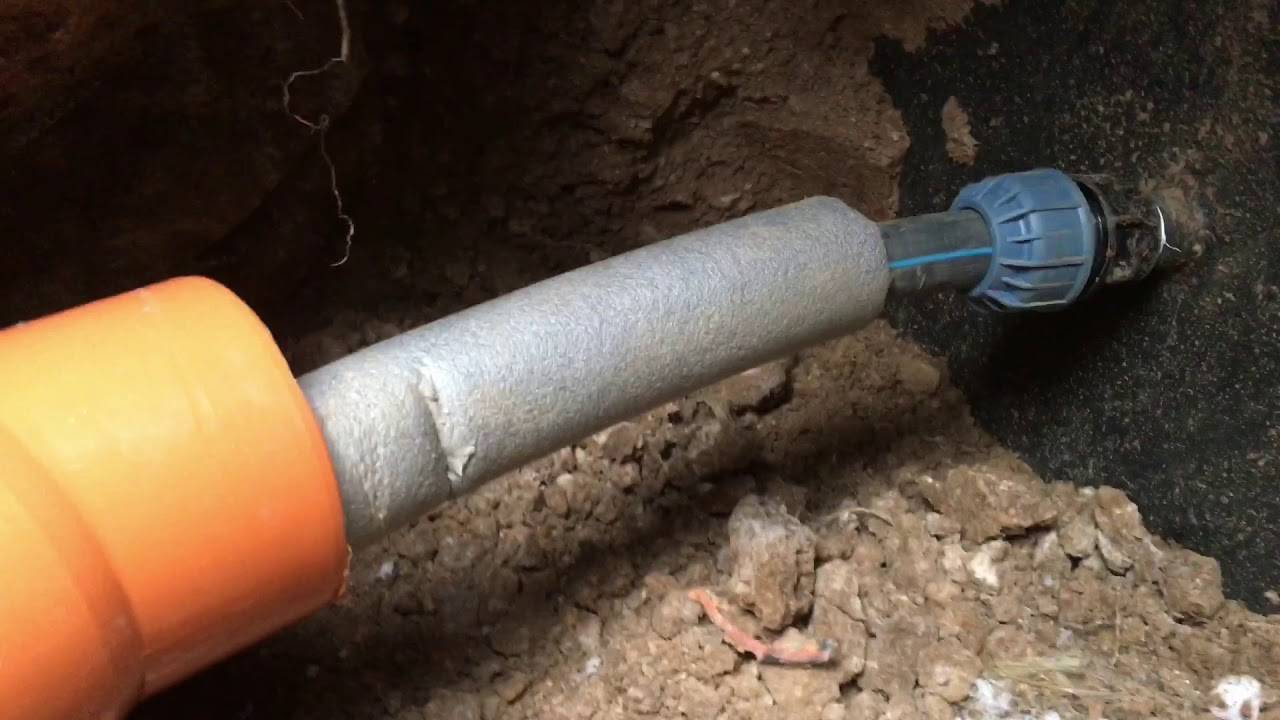 Утепление труб водопровода в земле: материалы, способы, инструкция по этапам