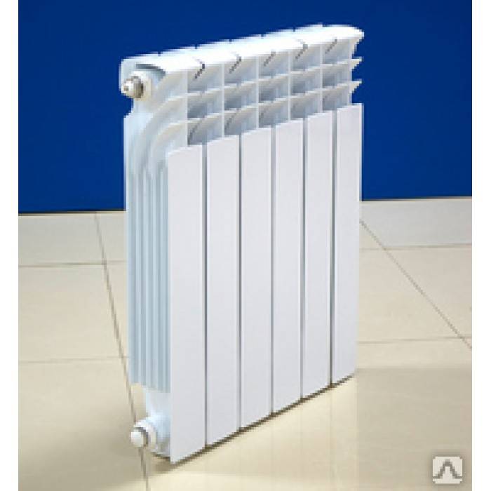 Алюминиевый радиатор radena r 500 5 секции | интернет-магазин master water
