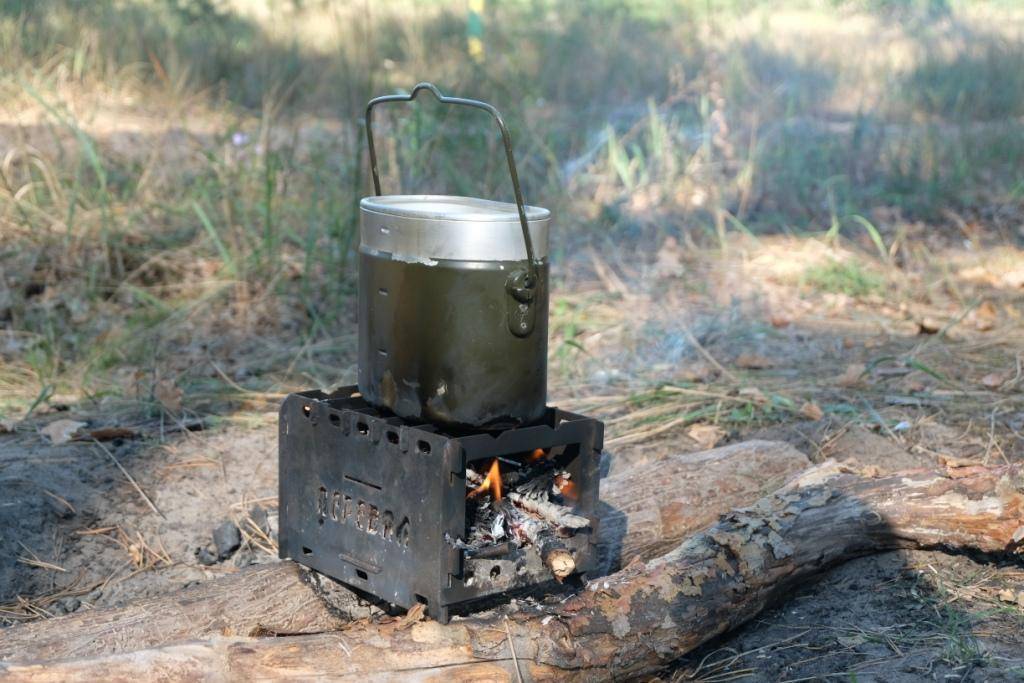 Печь в палатку – от простой до очень простой - pechiexpert