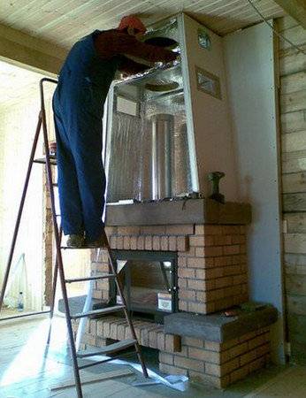 Как сделать камин в деревянном доме – пошаговое руководство