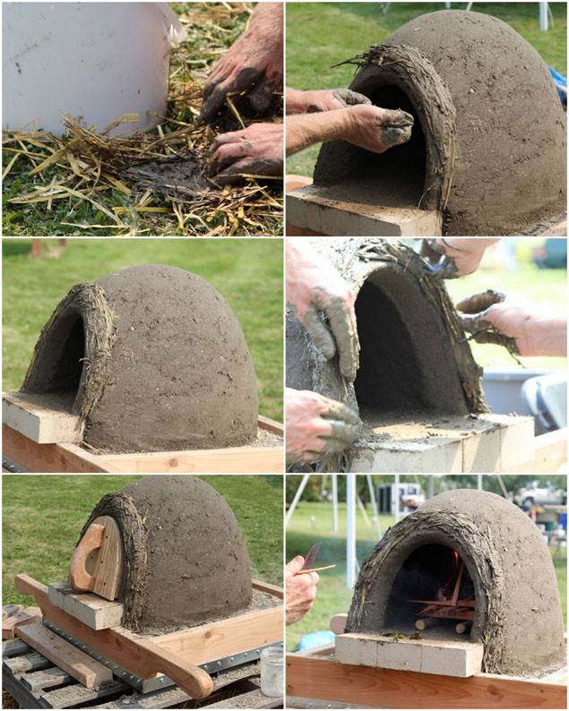Строим печь на глине и песке: разъясняем в общих чертах