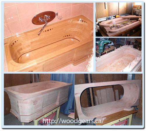 Деревянная ванна своими руками - как сделать и фото ванн