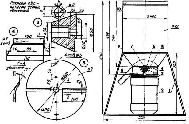 Особенности изготовления самодельной дробилки для веток: необходимые материалы, чертежи, этапы работы