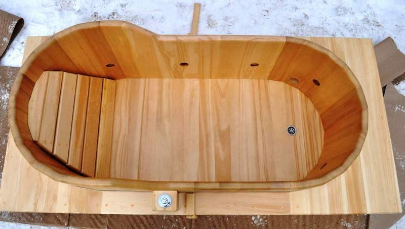 Как сделать деревянную ванну