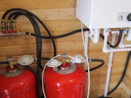 Расход газа при отоплении дома от газового котла