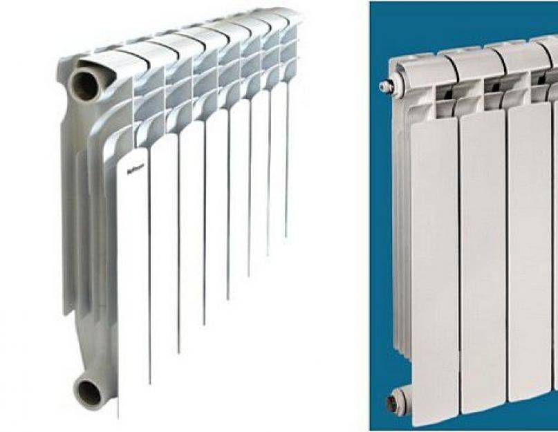 Отличие биметаллических радиаторов от алюминиевых. как собрать надежную отопительную систему и не переплачивать