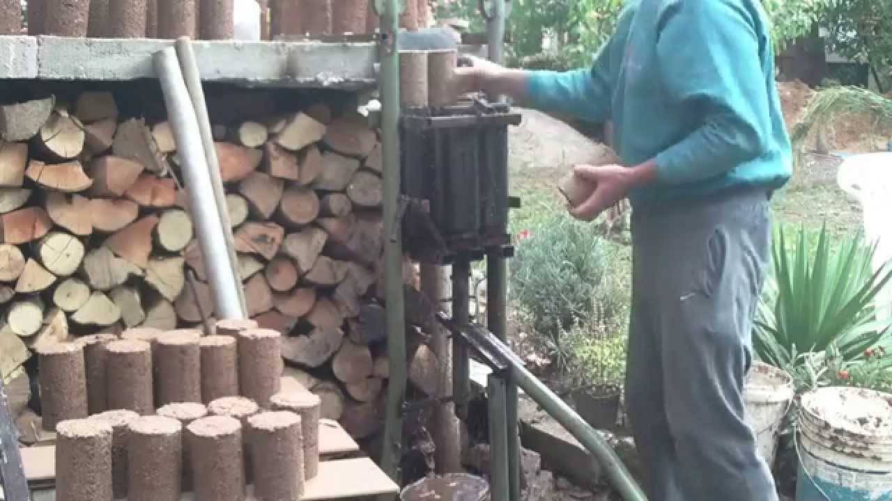 Изготовление топливных брикетов (евродров) своими руками