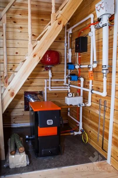 Как правильно установить газовый котел в деревянном доме или каркаснике