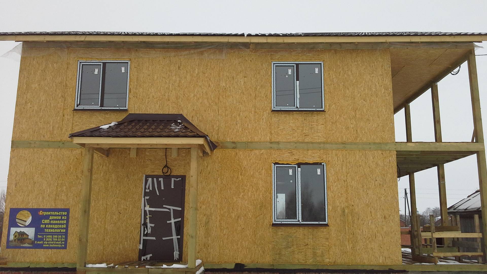 Дом из сип-панелей своими руками: сборка, монтаж + фото
