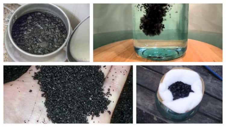 Очистка самогона березовым углем (бау а) от запаха и сивушных масел в домашних условиях
