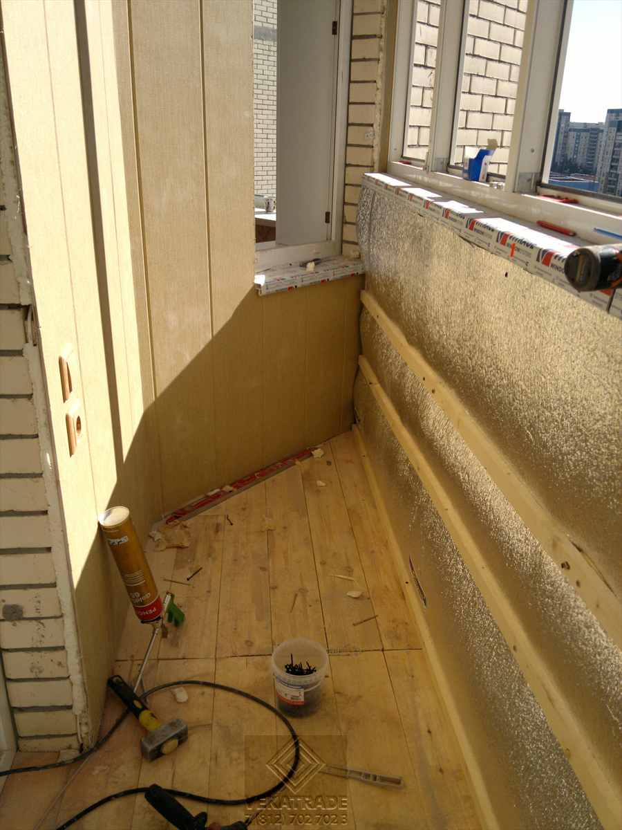 Подготовка к остеклению балкона и лоджии - варианты парапета