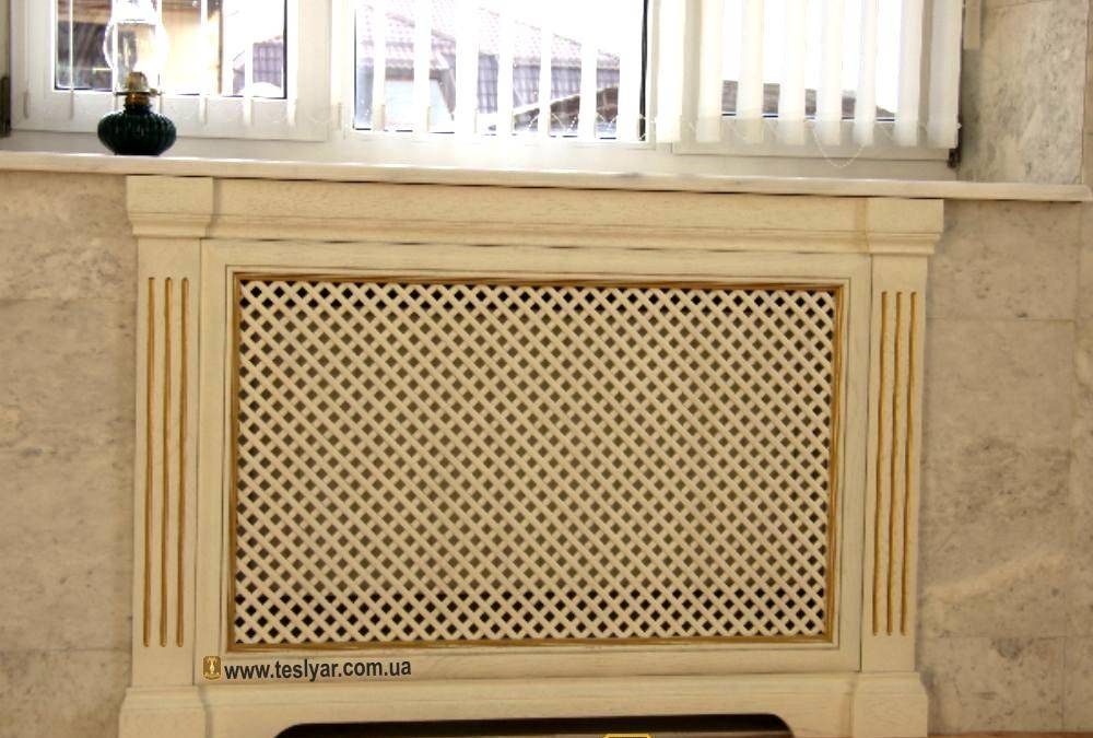 Декоративные решетки на радиаторы отопления - виды, особенности