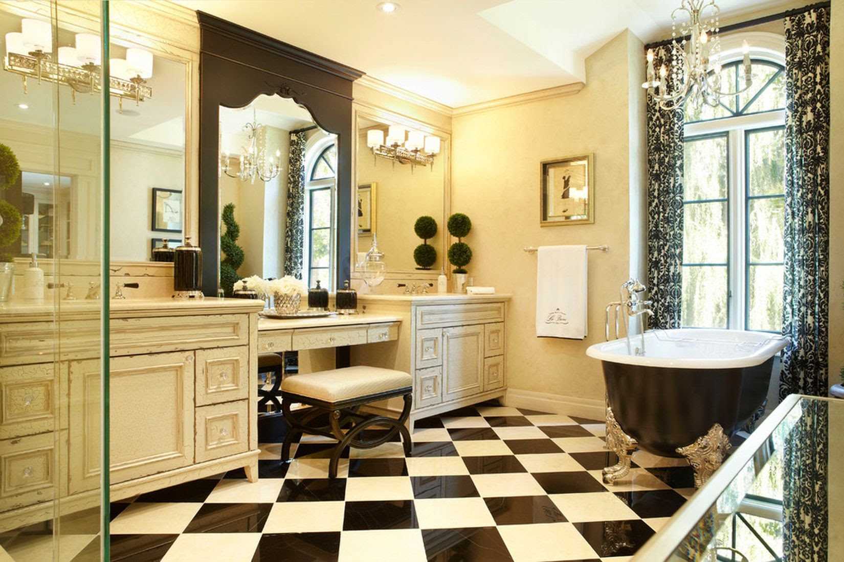 Ванные комнаты в классическом стиле: фото варианты дизайна интерьера