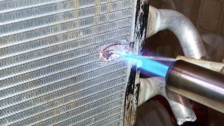 Как запаять алюминиевый радиатор отопления в домашних условиях