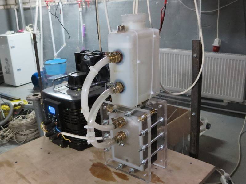 Генератор водорода для отопления дома - система отопления