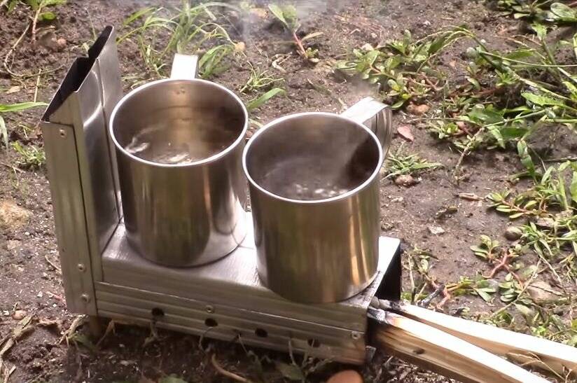 Печь для походной бани: как сделать мобильную банную печку своими руками