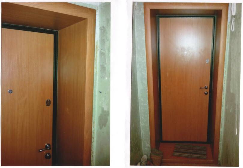 Для чего нужна отделка откосов на входной двери изнутри: какие материалы используются