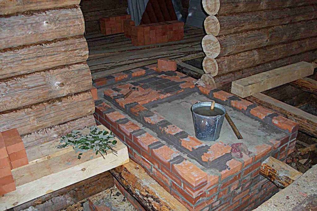 Печь в деревянном доме
