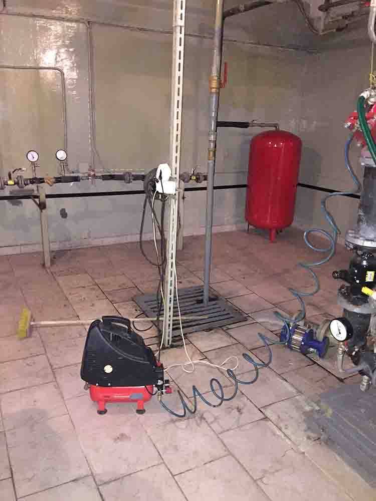 Гидропневмопромывка и гидропромывка систем отопления