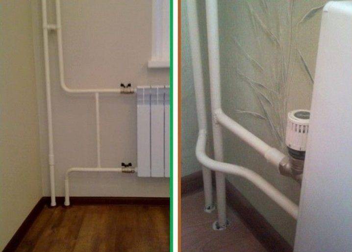 Прокладка труб отопления в частном доме: в стяжке пола, в стене, схема, способы и ремонт