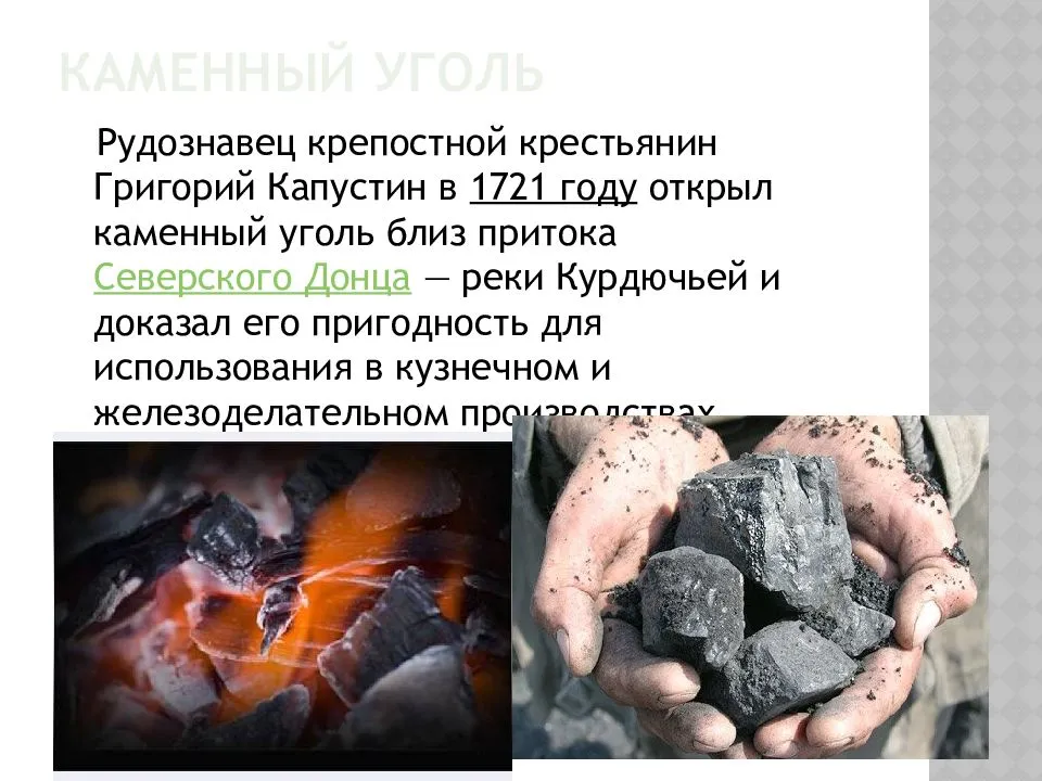 Где применяется каменный уголь. сферы и области применения каменного угля.