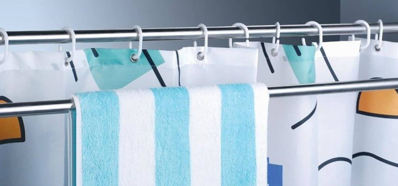 Как стирать занавеску для ванны: в стиральной машине и народными средствами