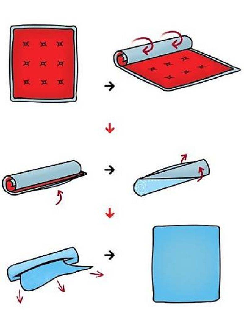 Как быстро заправить одеяло в пододеяльник | iloveremont.ru