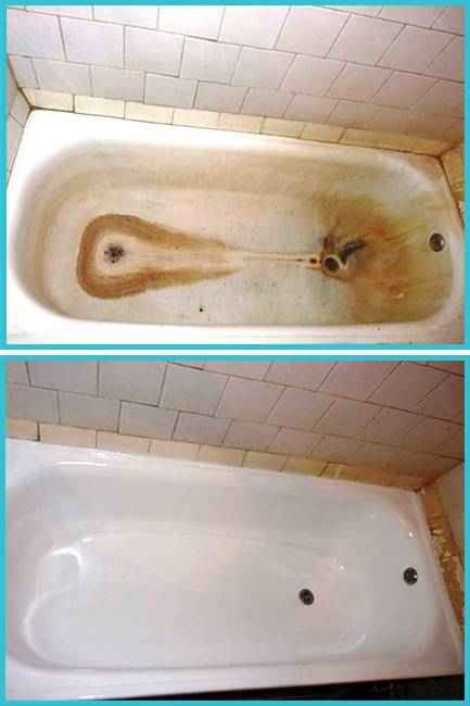Реставрация ванн: как отреставрировать своими руками чугунную эмалью, стакрилом