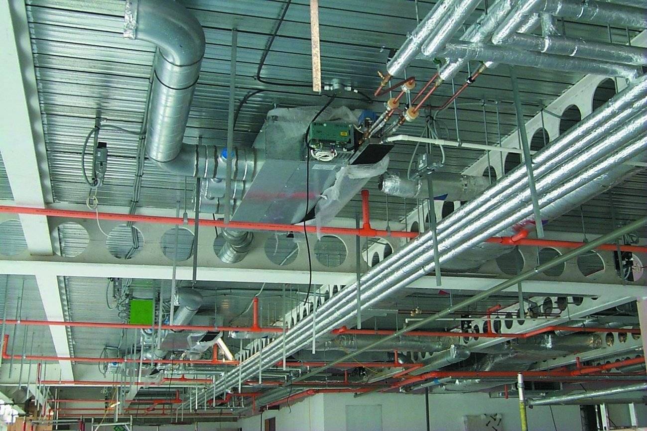 Отопление производственных помещений, воздушное для промышленных зданий, расчет системы