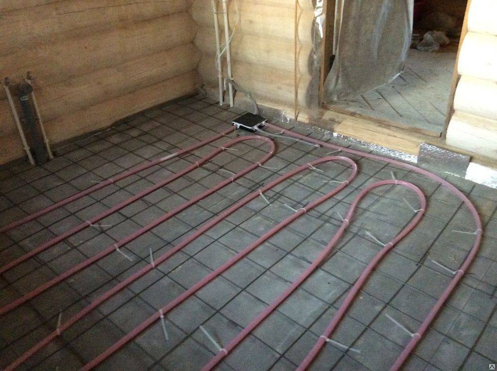 Электро-водяной теплый пол xl pipe. монтаж теплых полов в деревянном доме