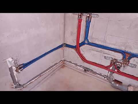 Прокладка трубопроводов отопления: скрытая и внешняя