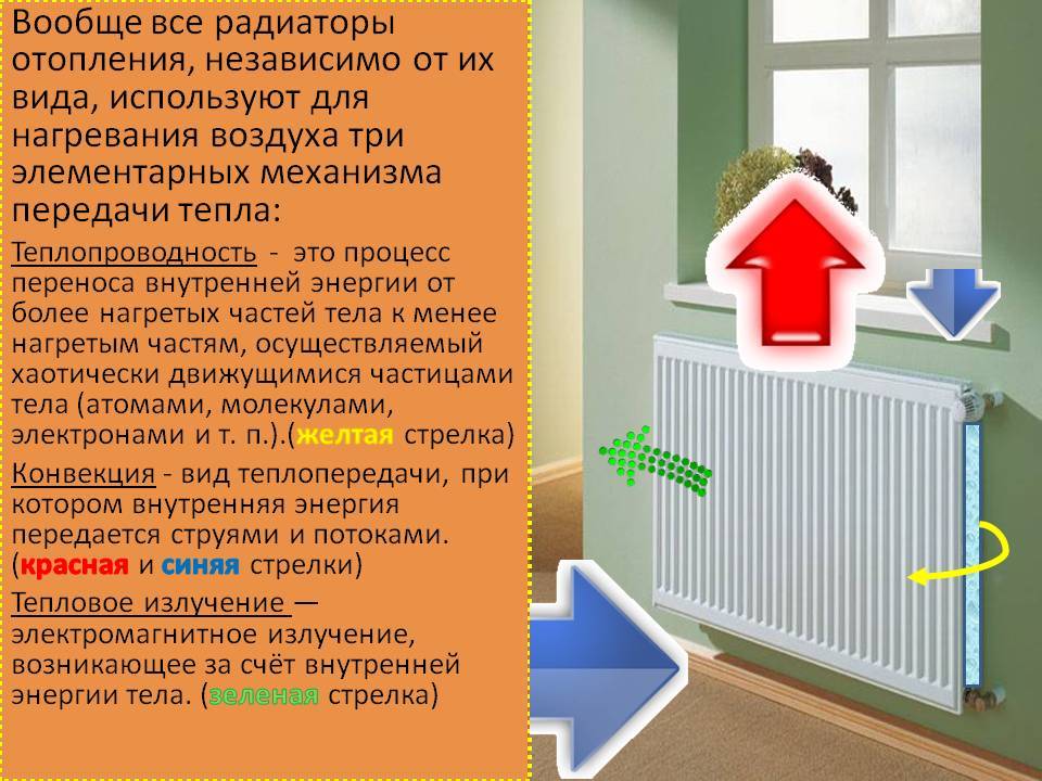 Низкие радиаторы отопления - отопление и утепление - сайт о тепле в вашем доме