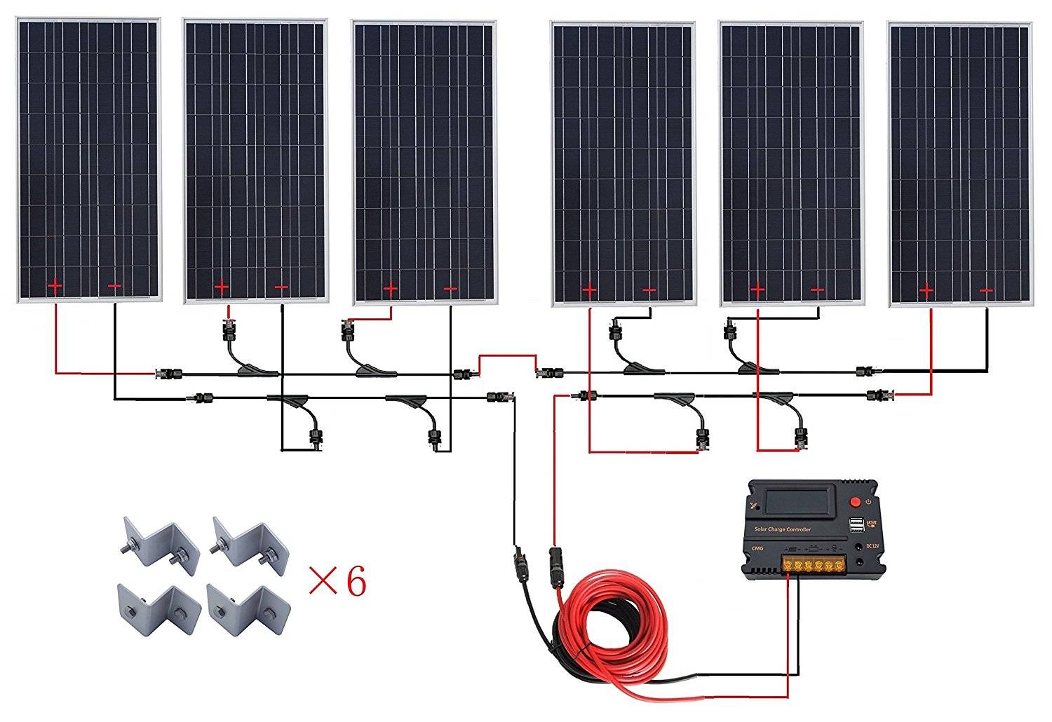 Схемы монтажа и способы подключения солнечных батарей - tokzamer.ru