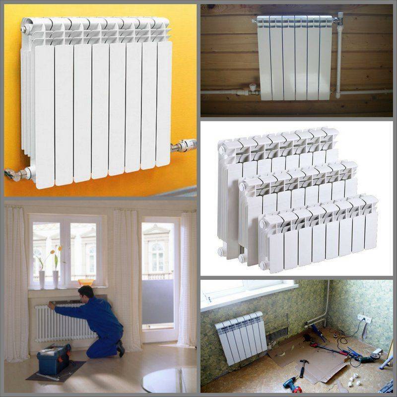 Установка и подключение биметаллических радиаторов отопления – использование запорной арматуры, фитингов