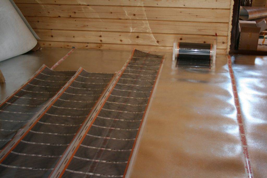 Теплый пол на деревянный пол: укладка водяного и электрического, все способы