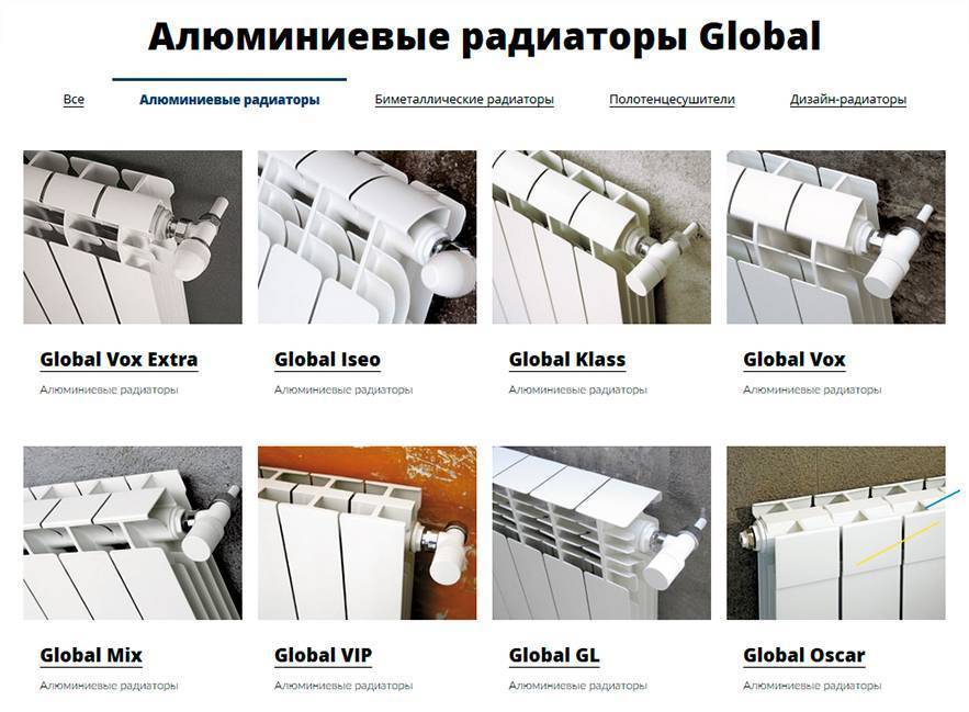 Пошаговая инструкция по выбору комплектующих и кранов для секционных радиаторов global, италия белого, серого и черного цветов