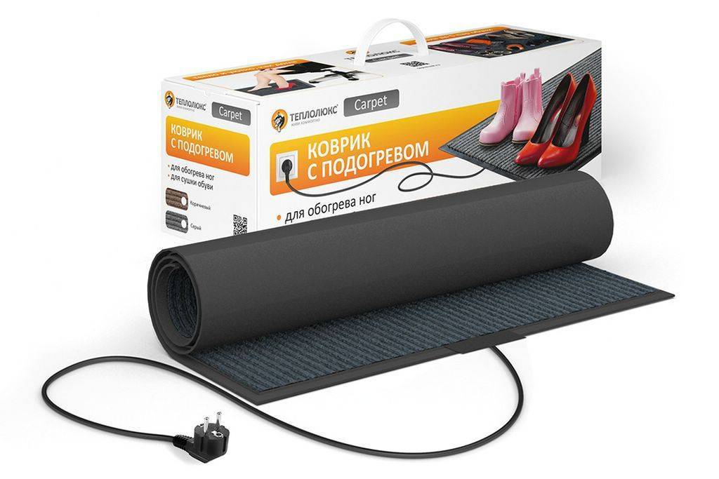 Теплый пол под ковер: ковролин с подогревом и электрический нагреватель, коврик своими руками инфракрасный