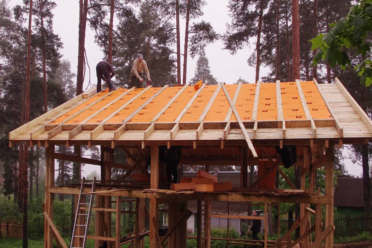 Теплая крыша: технология монтажа, материалы