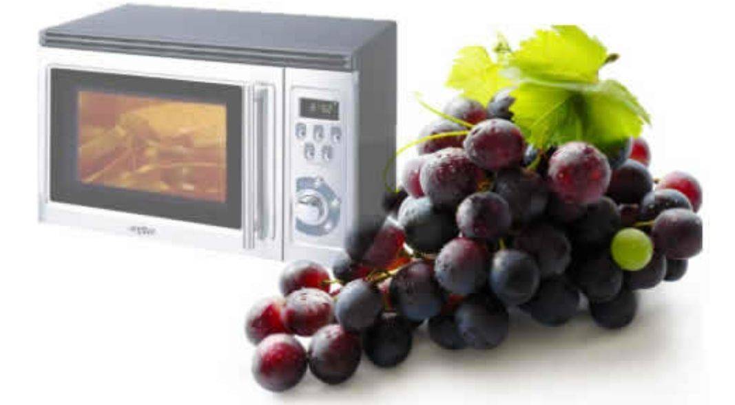 Если засунуть виноград в микроволновку, он взорвётся? Правда или ложь