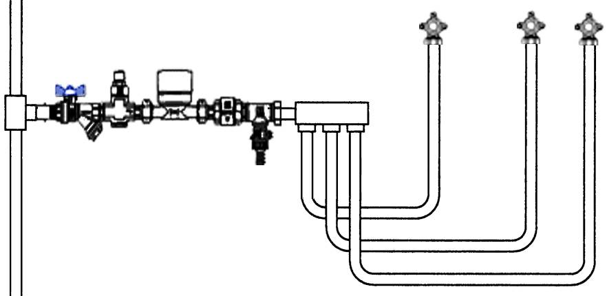 Монтаж водоснабжения: разводка труб в квартире, популярные схемы прокладки, проведение работ своими руками