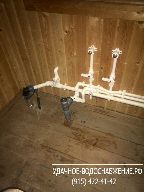 Как провести водопровод из дома в баню, чтобы зимой вода не замерзала: делюсь своим способом и ходом строительства
