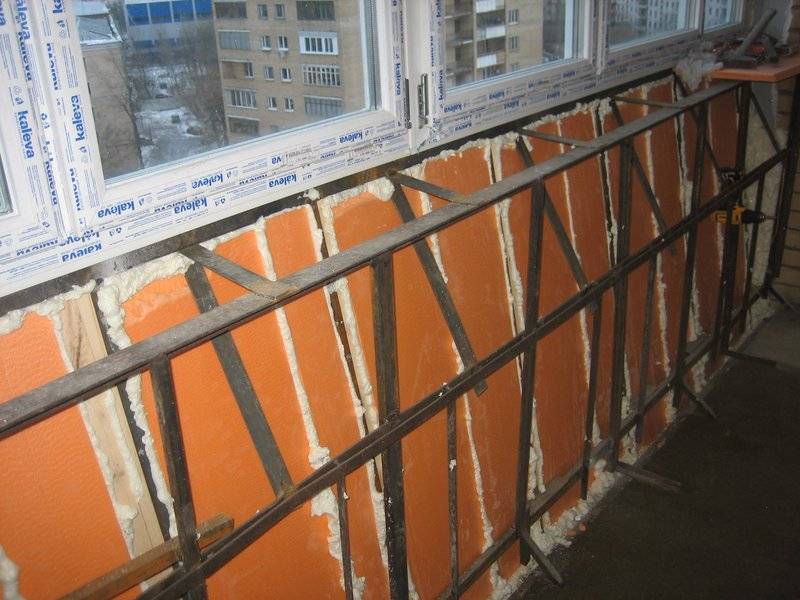 Подготовка балкона к остеклению, видео