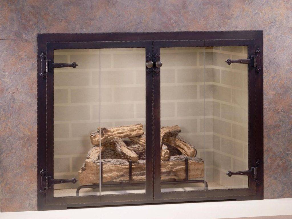 Дверца для камина со стеклом своими руками, алгоритм изготовления. из какого стекла лучше изготовить стеклянную дверцу или экран для камина как сделать дверцу на камин своими руками