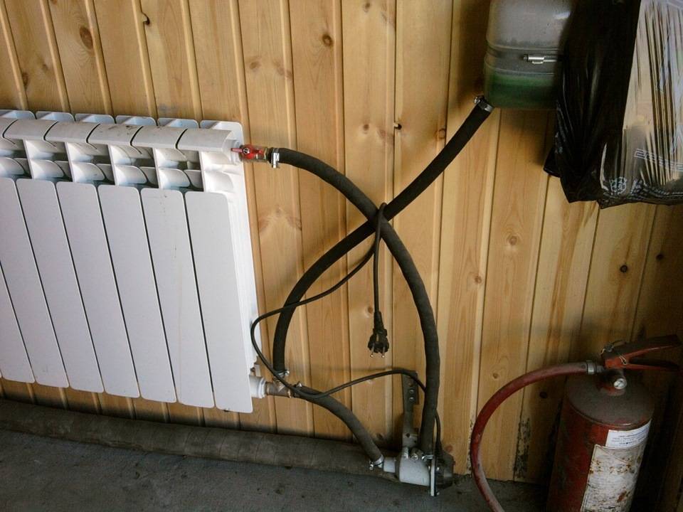Отопление в гараже своими руками газовое и от электричества: самый экономный способ дешево и быстро