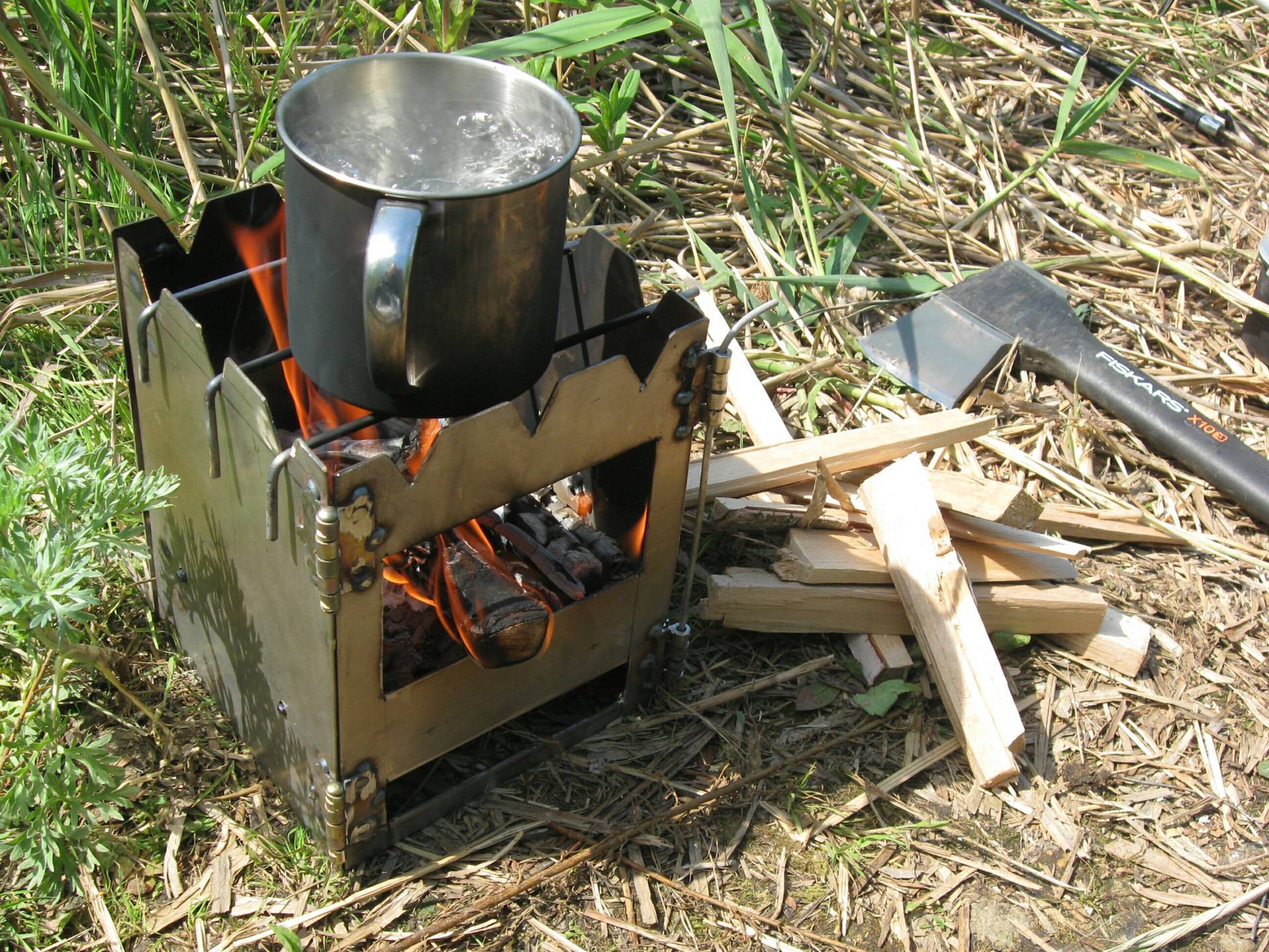 Печка щепочница: разновидности, как сделать своими руками